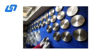 Titán porlasztó céltábla díszítéshez és penészmezőhöz